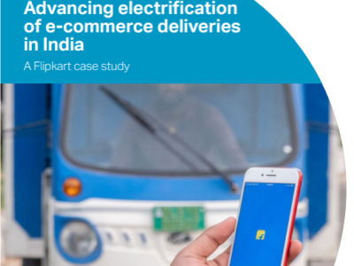 Advancing electrification of e-commerce deliveries in India