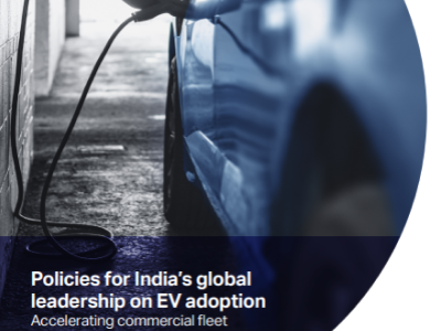 Policies for India's global leadership on EV adoption