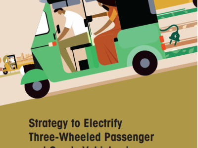 Strategy to Electrify Three-Wheeled Passenger and Goods Vehicles in Cities of Odisha