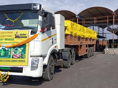 UltraTech enables green mobility for clinker with electric trucks